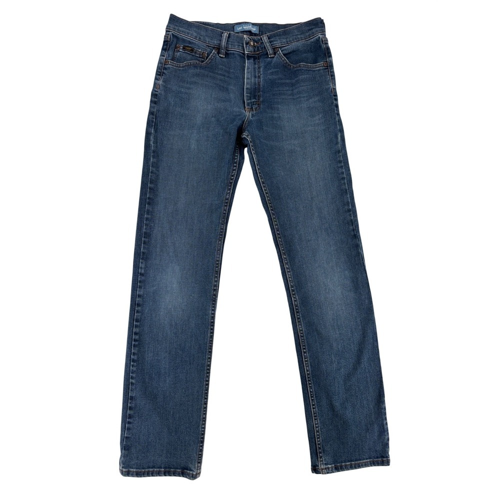 Lee Premium Select Straight Leg Jeans Mens 30x32 Blue Classic Fit Denim NXS-L624